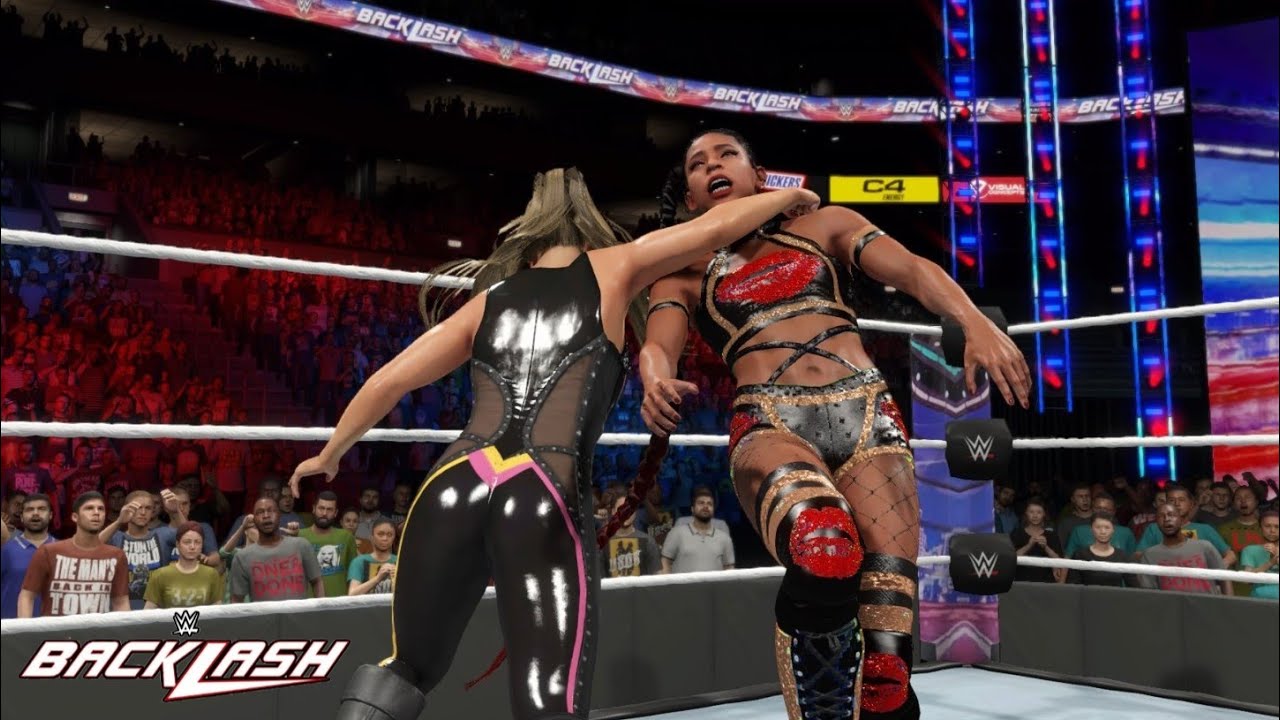 WWE 2K23 BACKLASH BIANCA BELAIR VS NATALYA/RAW UNIVERSAL WOMEN'S CHAMPIONSHIP MATCH