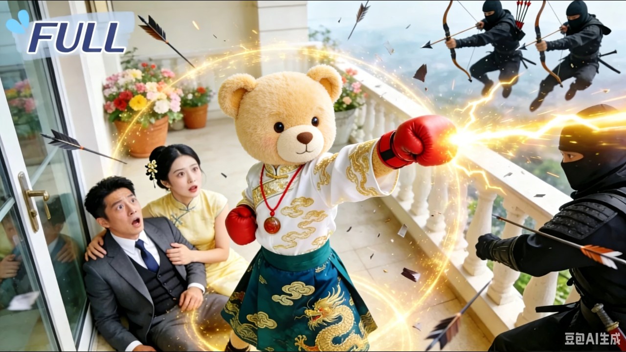 A 6-year-old beggar uses magic to defeat 99assassins&save CEO couple!They adopt her!Life change!