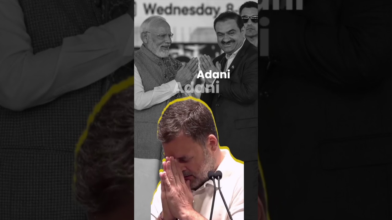 मोदी मंत्र: Adani, Adani, Adani 🙏🙏🙏 | Rahul Gandhi