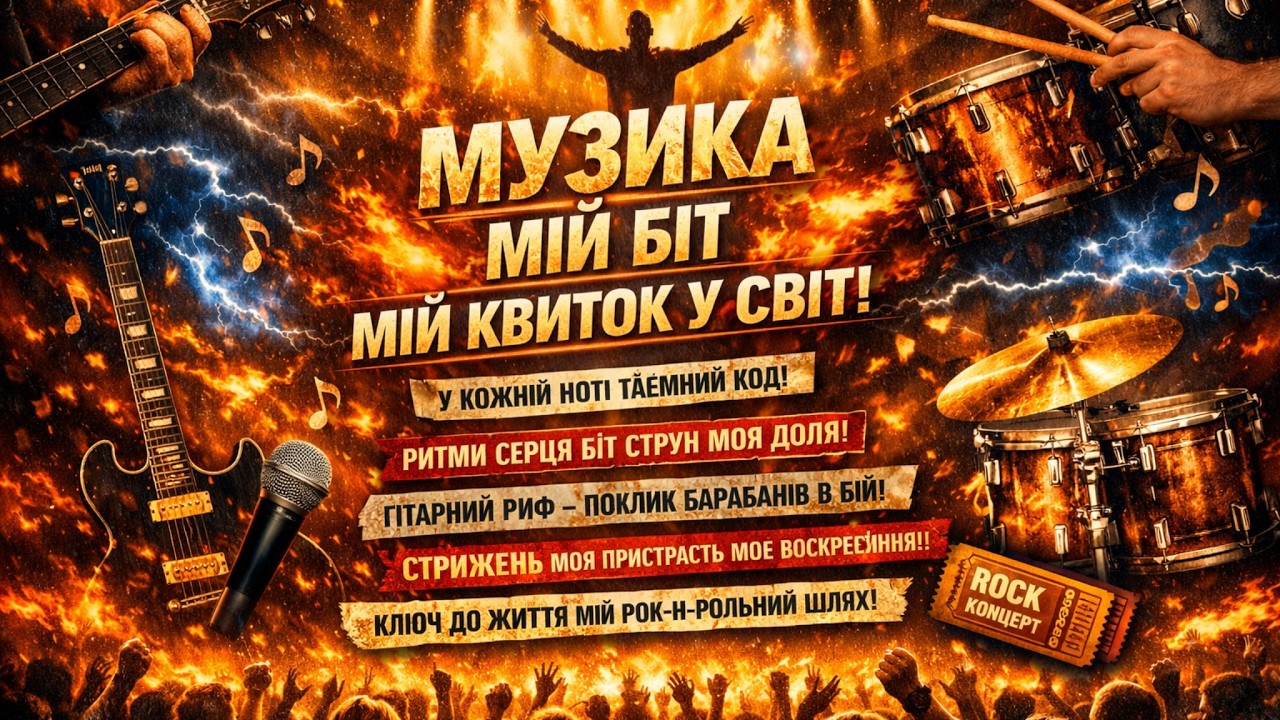 Музика  мій квиток