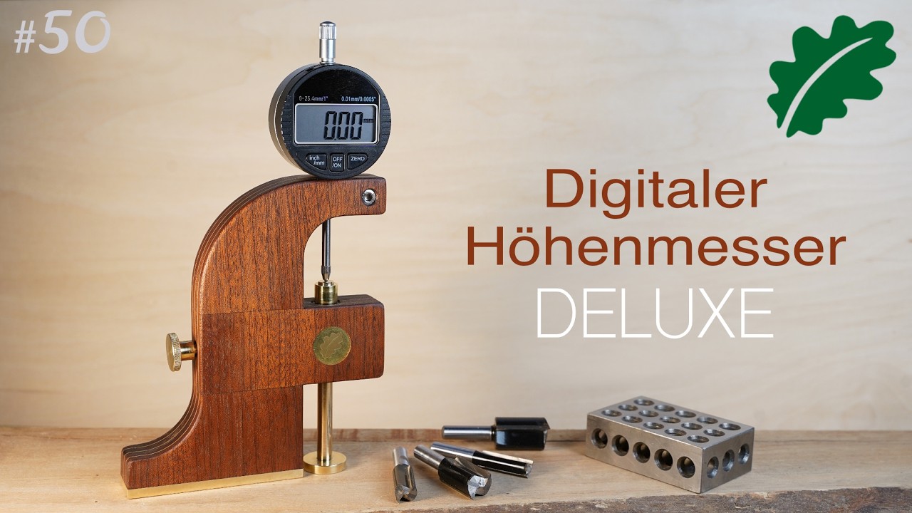 Digitaler Höhenmesser DELUXE – edle Präzision pur
