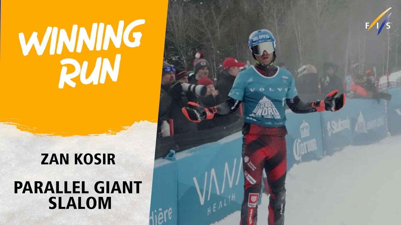 Zan Kosir back on top at age 40! | FIS Snowboard World Cup 24-25