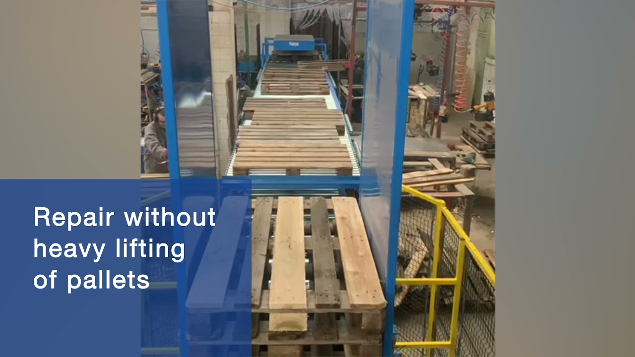 Complex pallet KFT - a Cekamon Saws Installation