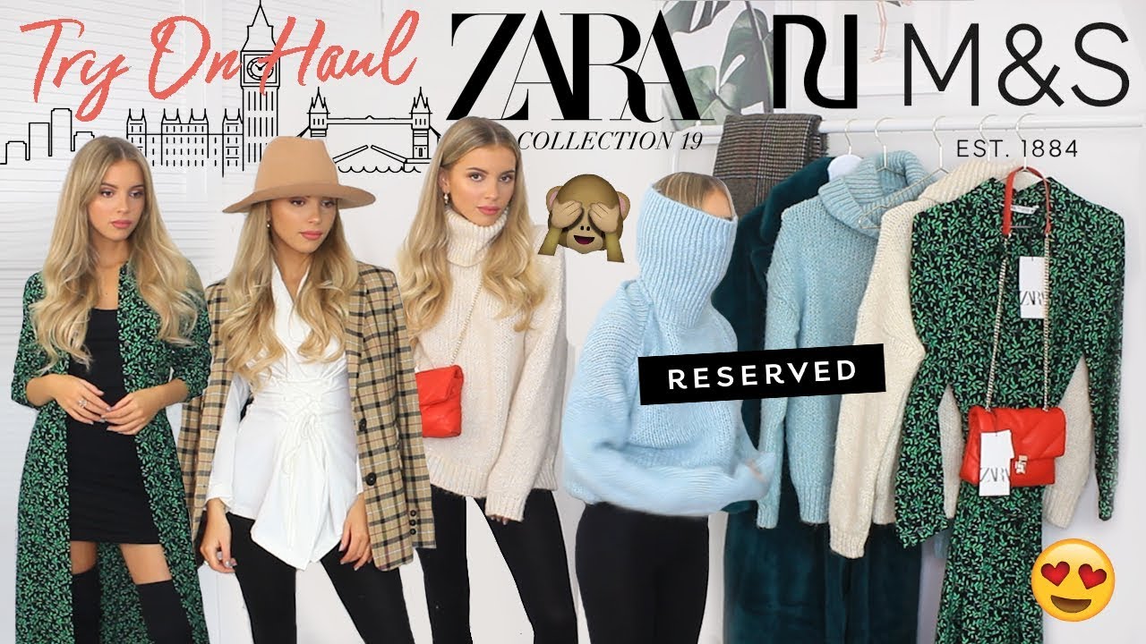 WHAT I GOT IN LONDON! MANGO, ZARA, RESERVED, RIVER ISLAND AND M&S (SERIOUSLY)