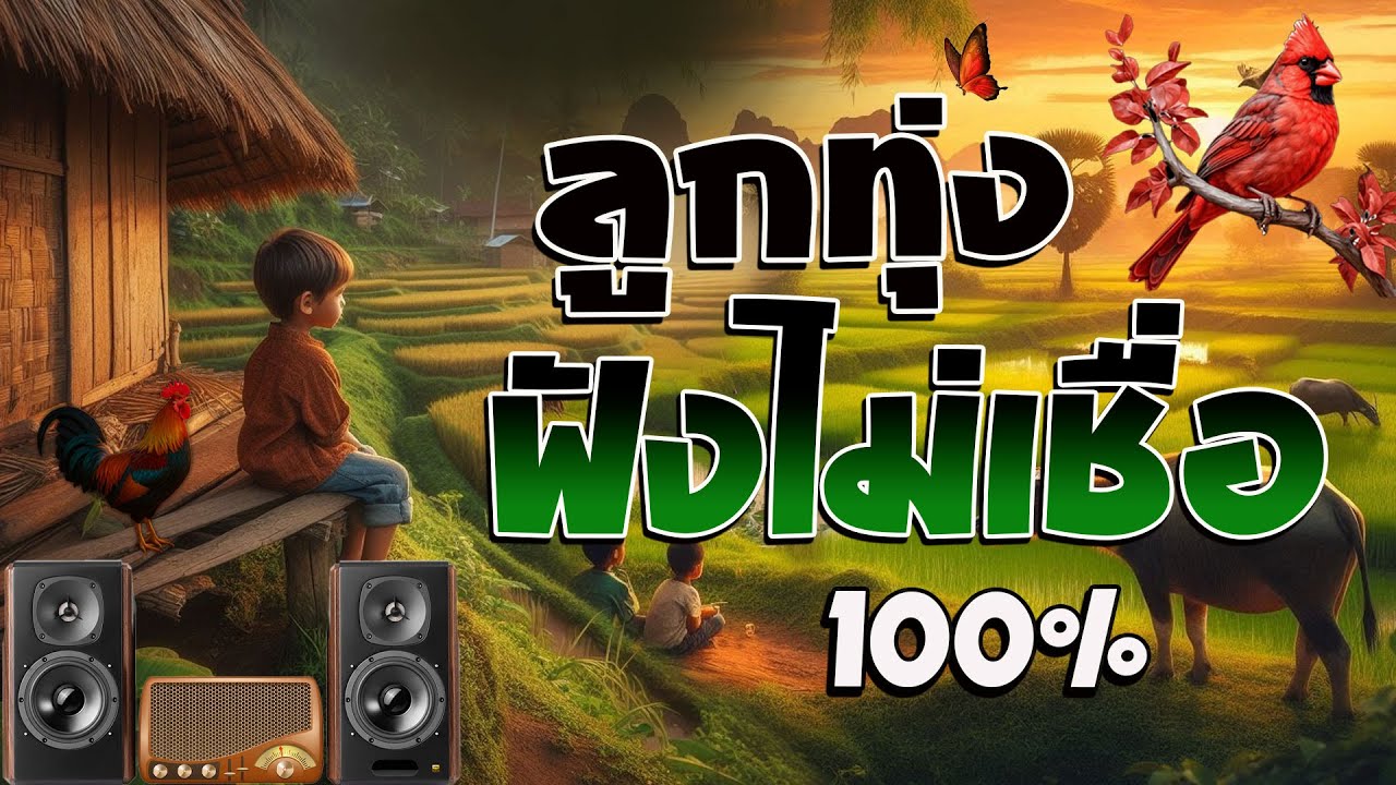 เพลงลูกทุ่งฟังเพราะ 100% #รวมเพลงลูกทุ่งฟังเพราะ #เสียงดี