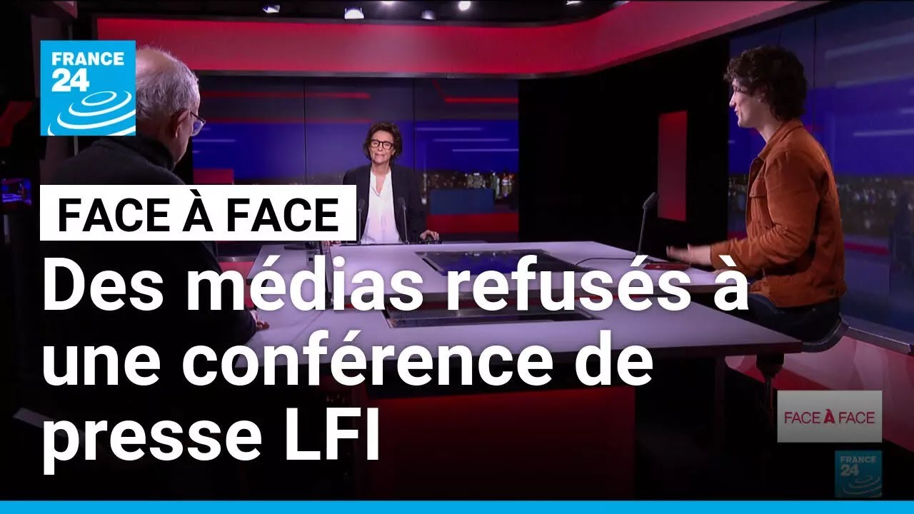 L’AFP, TF1 et Libération refusés à une conférence de presse : rupture entre LFI et les médias ?
