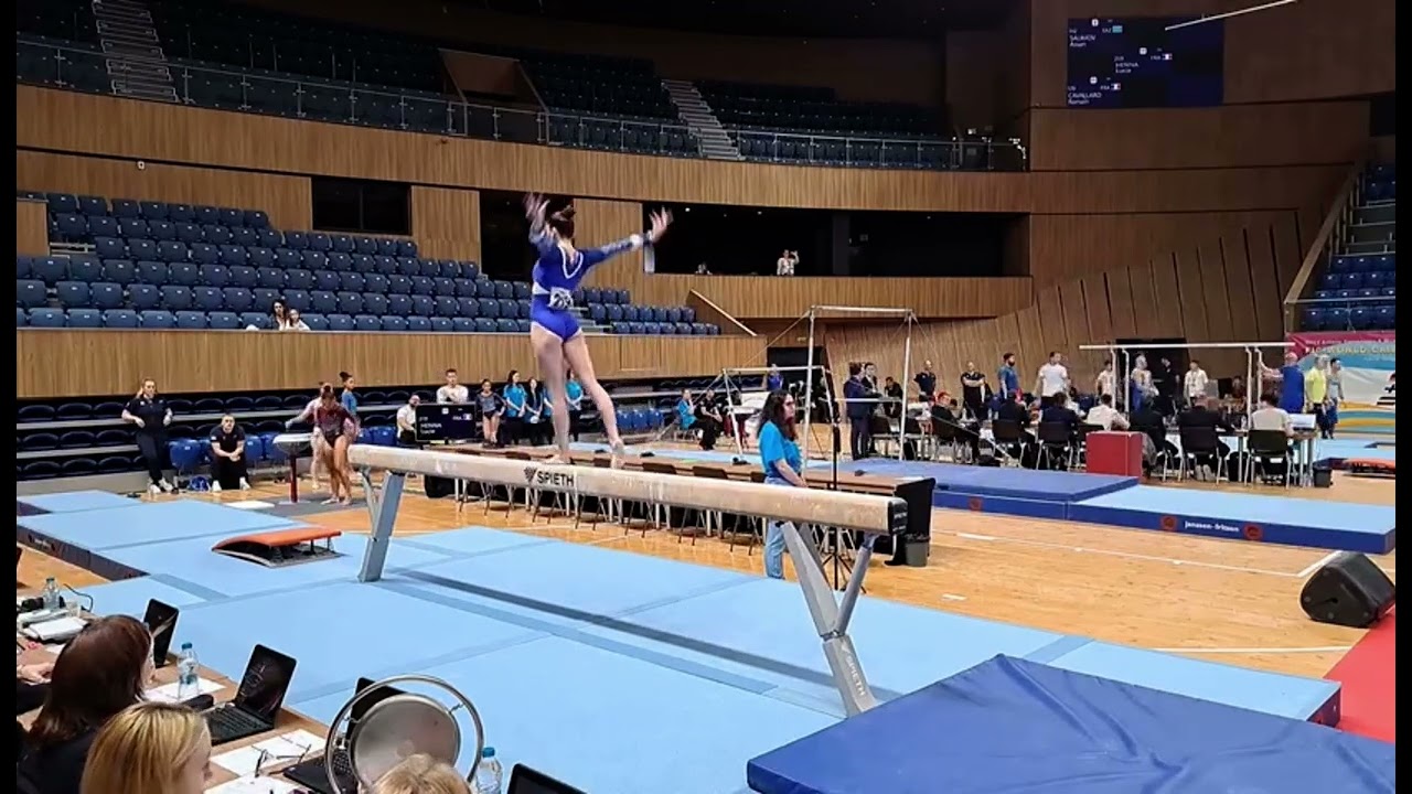 Lucie Henna (FRA) - Beam - 2024 Varna WC QF