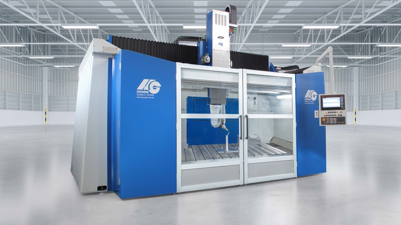 5 Achs CNC Maschine für Aluminium mit Minimalmengenschmierung