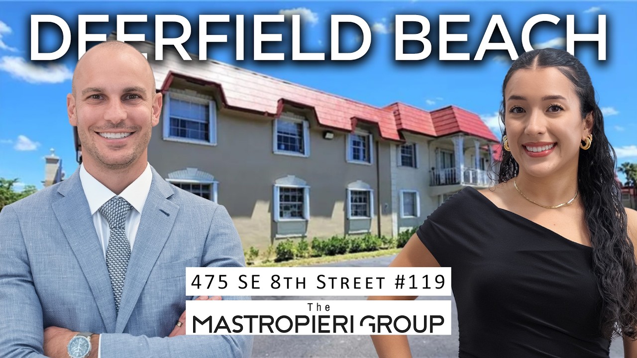 Deerfield Beach Condo Tour | Brookfield Gardens | 475 SE 8th St Apt 119