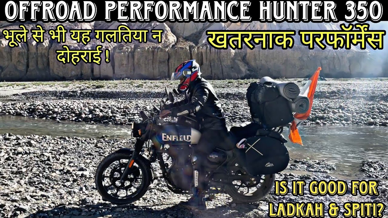 DELHI TO KAZA OFF ROAD BIKE RIDE| RE HUNTER 350 | OFF ROAD | EP 3