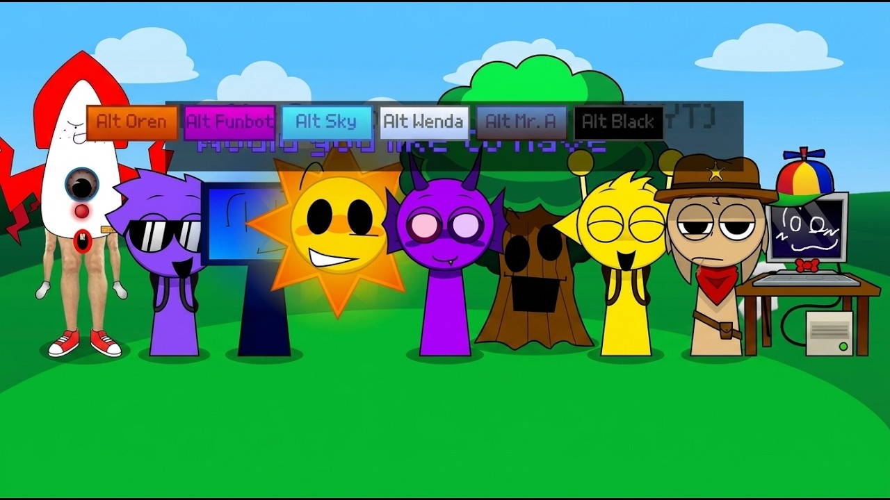 My Sprunki OC: Brawl Stars (Incredibox Sprunki OC) (CHARACTER COMPLATION) Part 6
