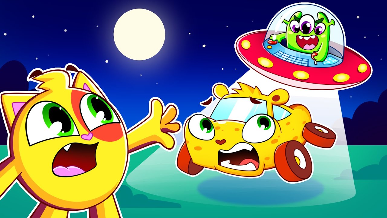 👽 The Alien Who Loved Toy Cars! 🚗🎶 Songs for Kids | KiddyHacks