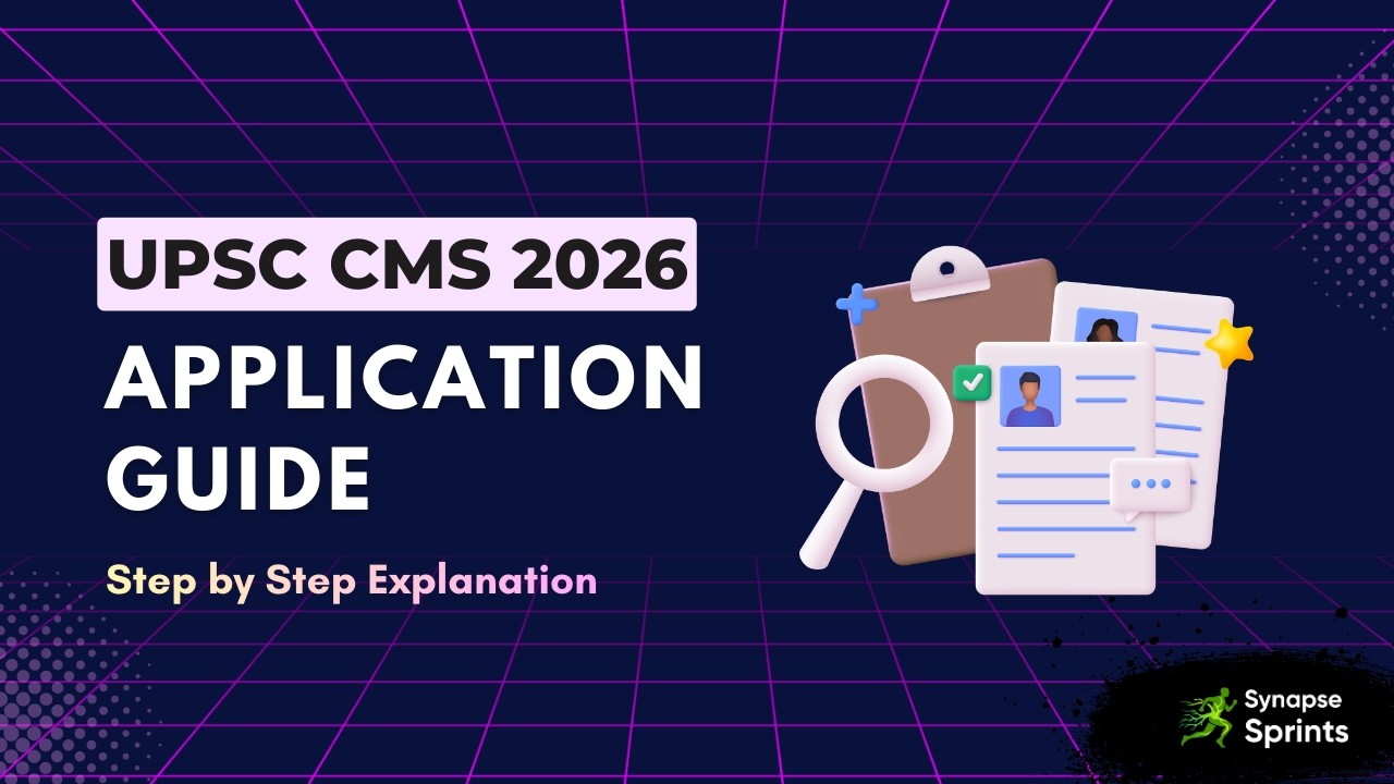 Руководство по заполнению формы UPSC CMS 2026 | Пошаговая инструкция по подаче заявки для выпускн...