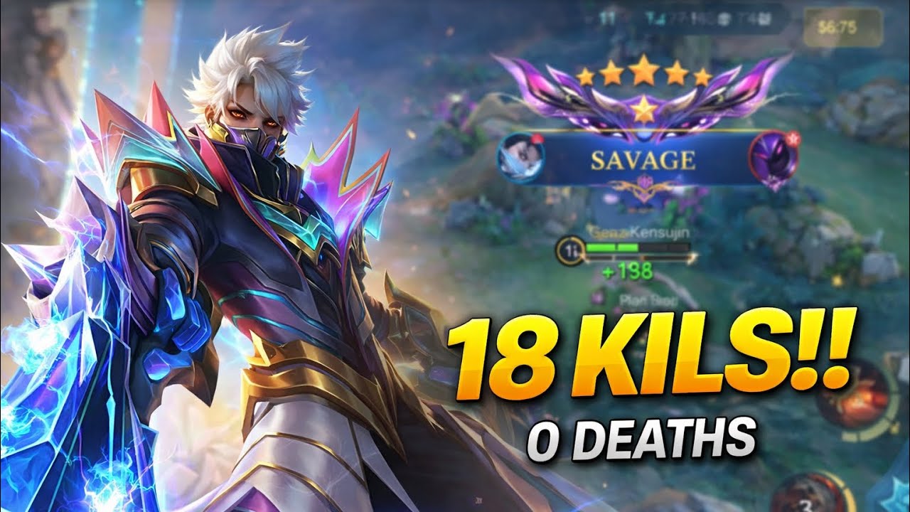 GRANGER DOMINATION 😈 | 2 SAVAGE • 18 KILLS • 0 DEATHS | MLBB