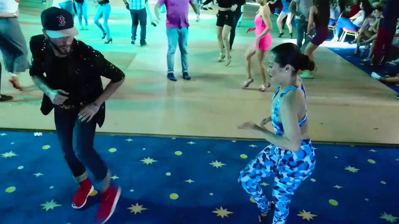Alien Ramirez & Angelo Rito social dancing -  Lebanon Latin Festival 2017