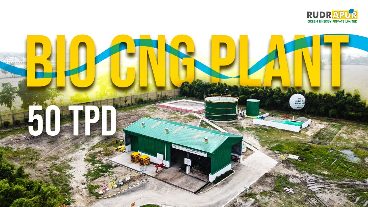 50 ton/day Biomethanation Plant at Rudrapur, Uttarakhand
