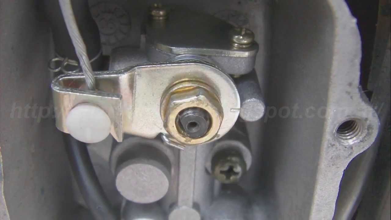 Tutorial como regular la bomba de aceite o autolube de motocicletas Suzuki ax 100 [Hd]
