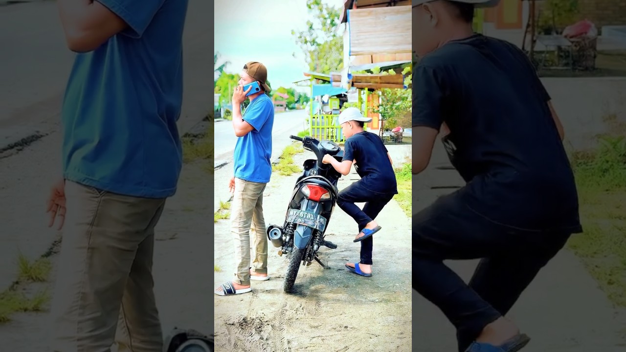 He Was on a Call, Lost His Bike 😂 | Funny Street Video