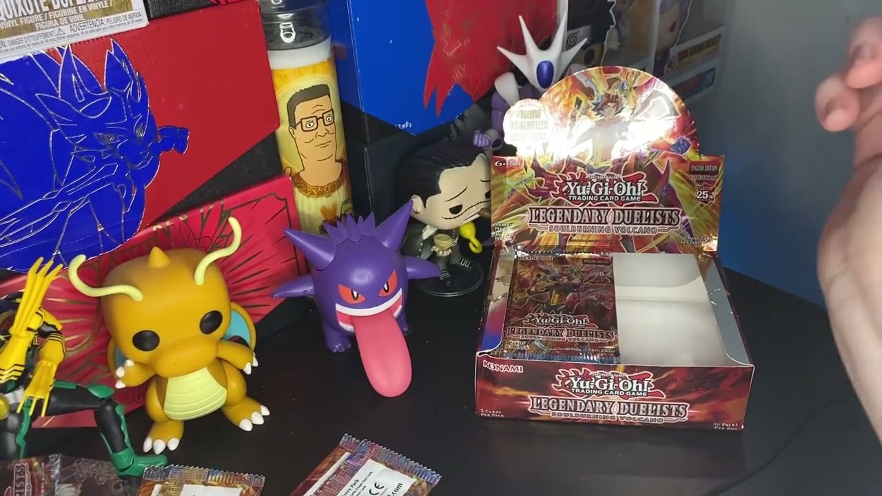 YuGiOh Legendary Duelists: SoulBurning Volcano Booster Box Opening!