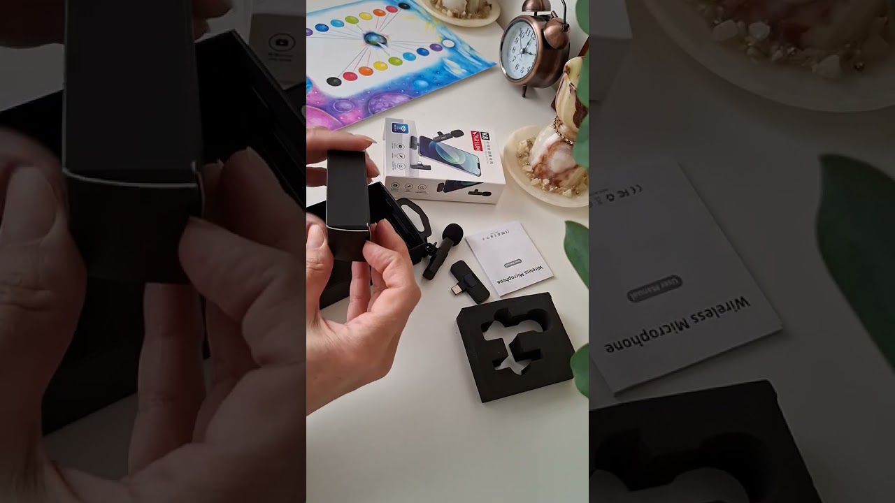 Получила микрофон для записи видео 🥰😍