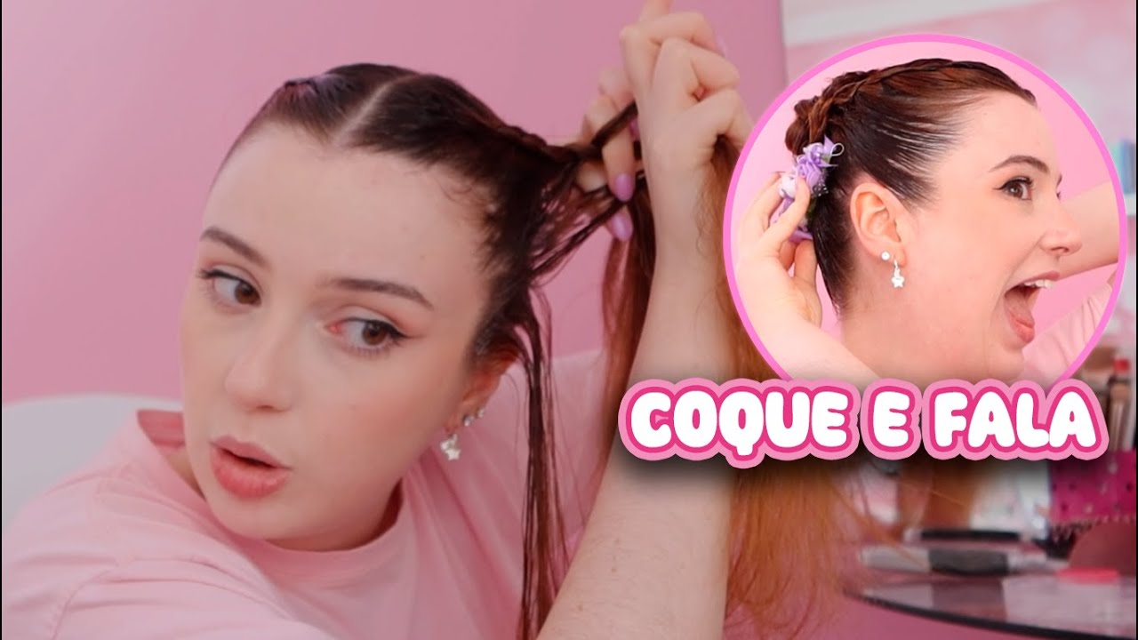 1º ARRUME-SE COMIGO PRO BALLET DO ANO! - FIZ UMA ESCULTURA CAPILAR | Lu Corti