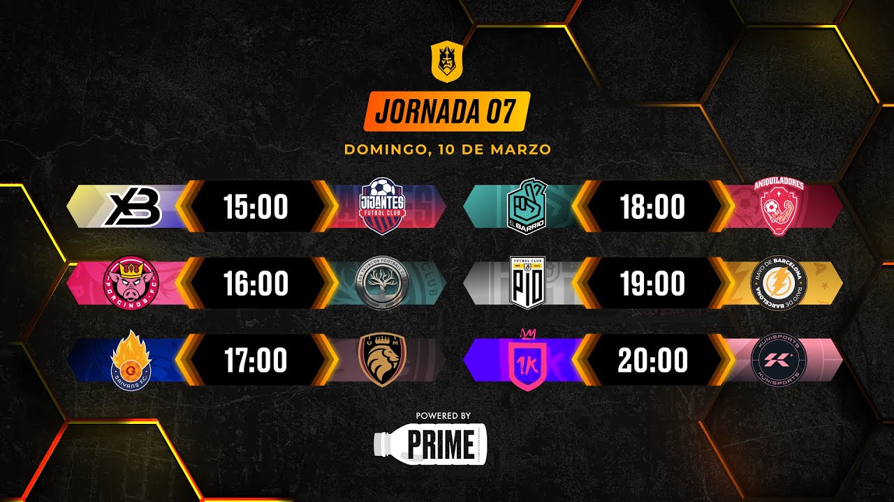 👑 Kings League InfoJobs - JORNADA 7 ⚽ 