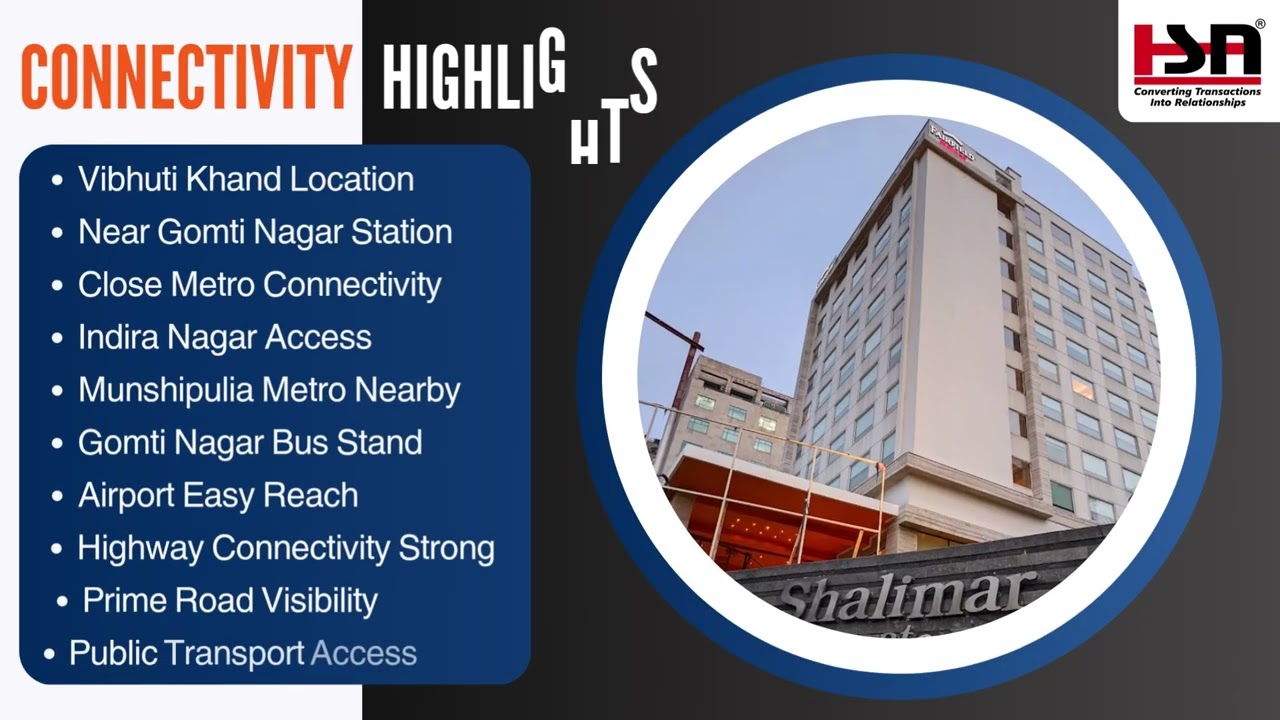 Top Commercial Property in Gomti Nagar | Office Space for Rent Lucknow #lucknow #office #lease #HSN