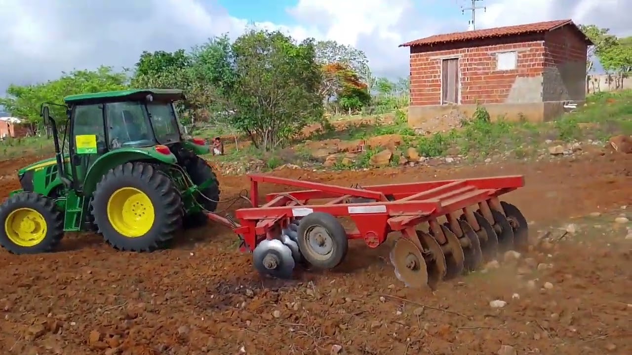 Trabalho do sítio começou🌿😁