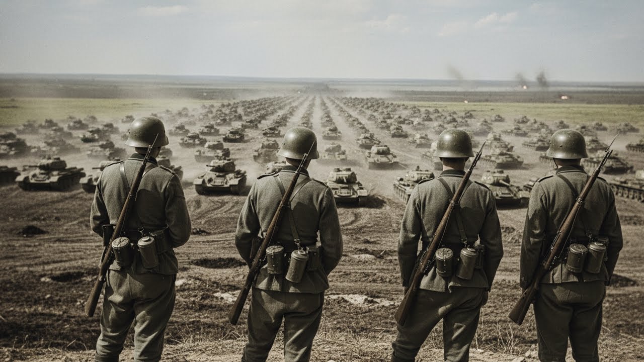 Kursk: I tedeschi volevano una vittoria facile, ma apparvero 3.000 carri sovietici.
