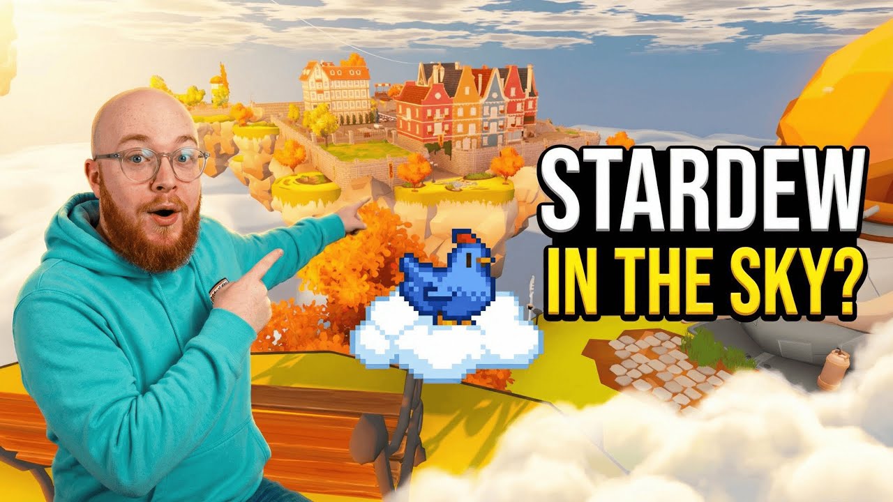Stardew Valley in the Sky? ☁️ (Sky Harvest First Look)