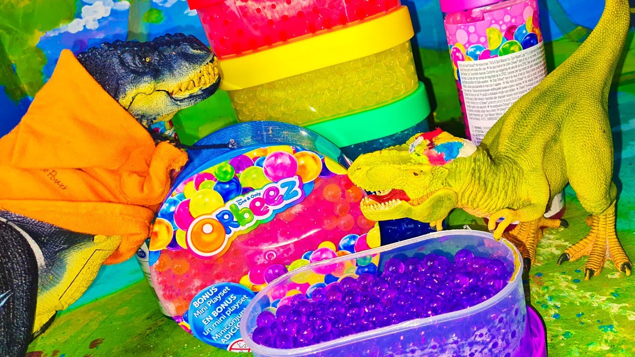 ORBEEZ 🟣🟢 Arex e Vastatore si divertono con le sfere gel super colorate 🟡