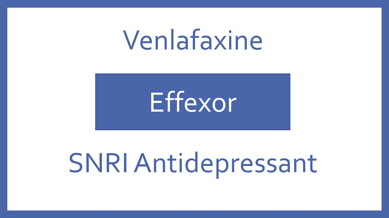 Venlafaxine Pronunciation - Generic Name, Brand Name, Indication, Class (Top 200 Drugs) PTCB NCLEX