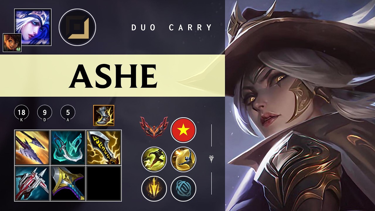 Ashe ADC vs Tristana - VN Grandmaster Patch 26.03