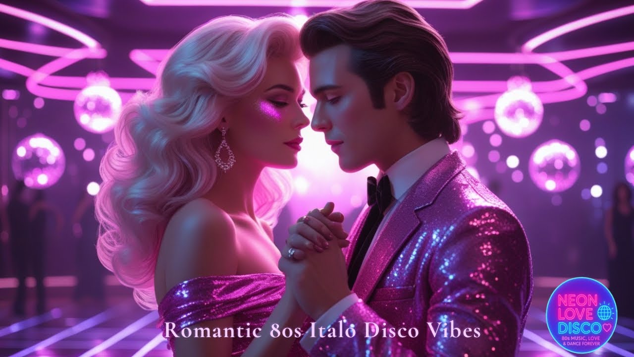 Neon Ballroom Night ✨ 80s Romantic Disco Dance Party (feat. Aurix) | Full EP Mix
