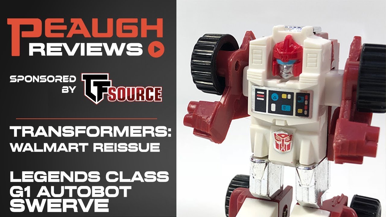 Video Review: Transformers Reissue G1 Autobot SWERVE Minibot