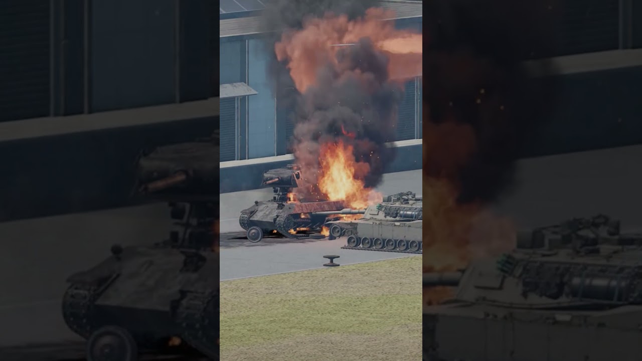 EC665 Tiger Missile Strike &mdash; Armored Tank Targeted