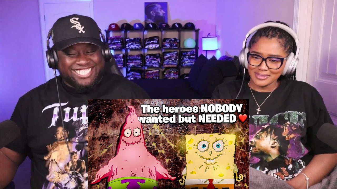 Kidd and Cee Reacts To How SPONGEBOB & PATRICK made it to Shell City and SAVED the Bikini Bottom