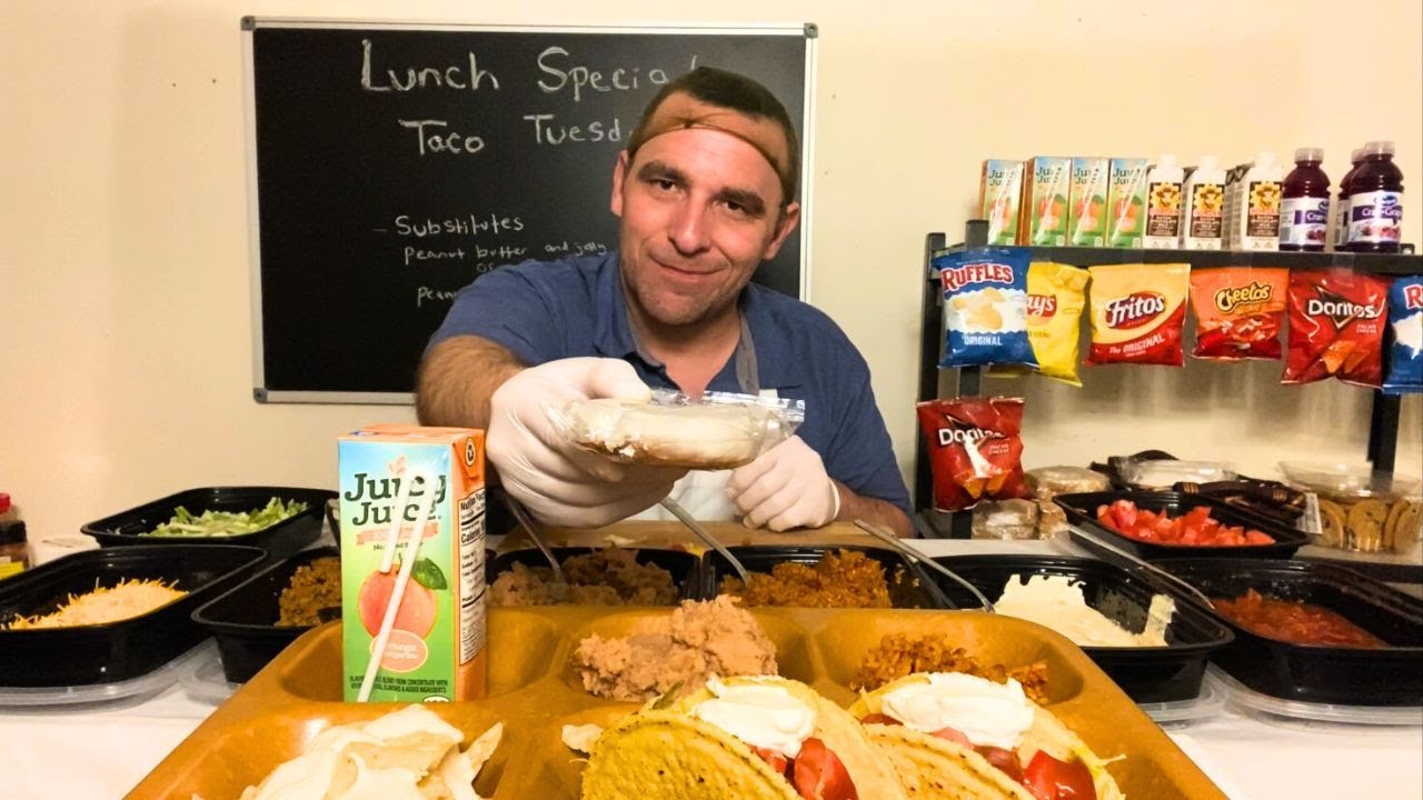 School Cafeteria 🌮Taco Tuesday (ASMR Role Play)