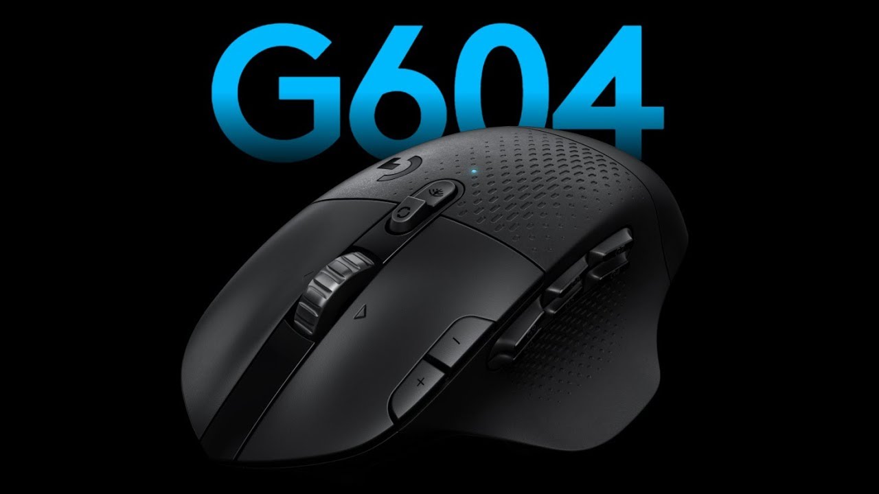 Logitech G604 Lightspeed Gaming HERO 16K Bezprzewodowa mysz do gier unboxing first look Bluetooth