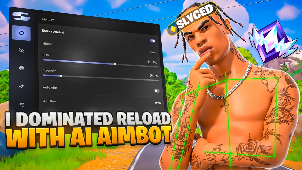 DOMINATING RELOAD LOBBIES WITH AI AIMBOT | ft. Slyced