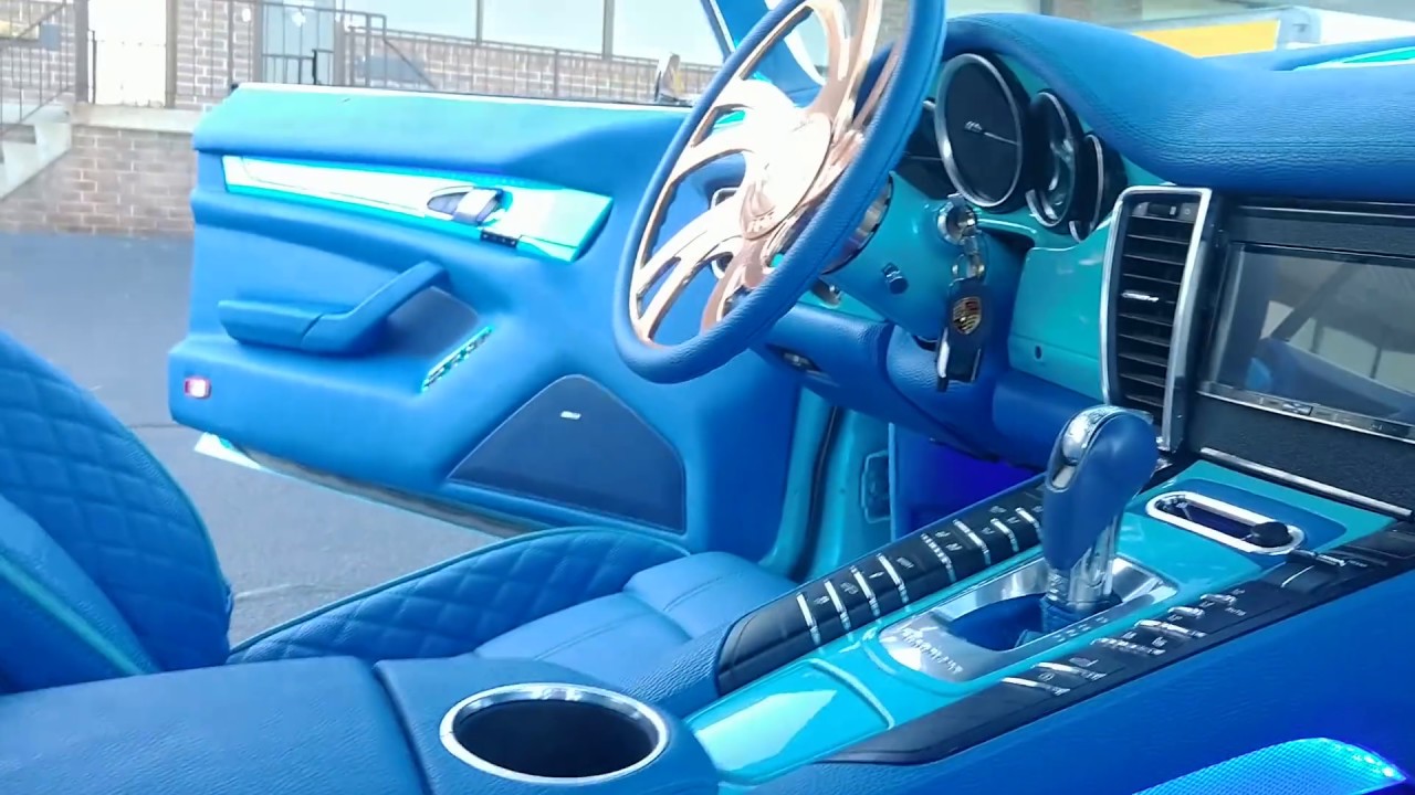 Stitched by slick Porsche dash swap 72 impala