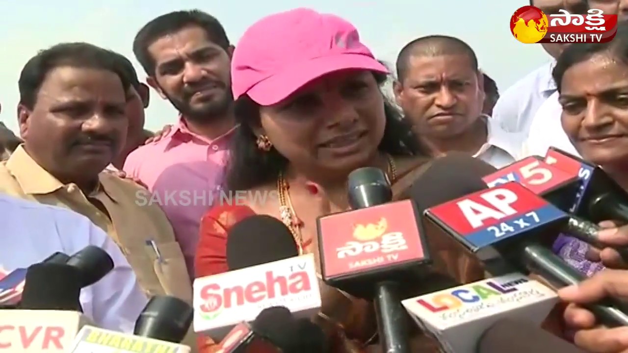 MP Kavitha Face to Face Over IT Raids on Revanth Reddy Houses - Watch Exclusive