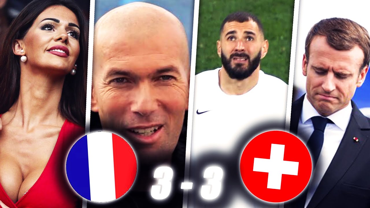 LES &Eacute;NORMES R&Eacute;ACTIONS FRANCE SUISSE (3-3) : LES BLEUS &Eacute;LIMIN&Eacute;S... MBAPP&Eacute; RATE SON PENALTY !