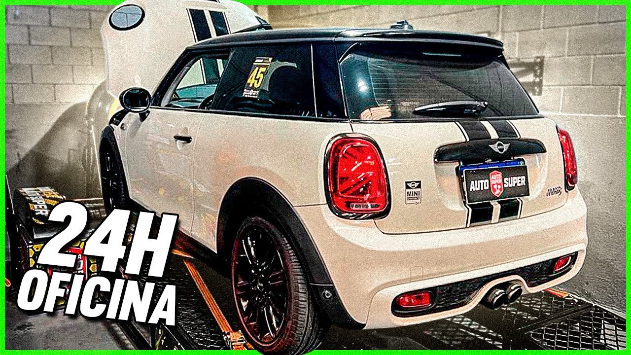 MINI COOPER S STAGE 2 no Dinamômetro REMAP MOSTRO!😈 (24 Horas Dentro da Oficina)
