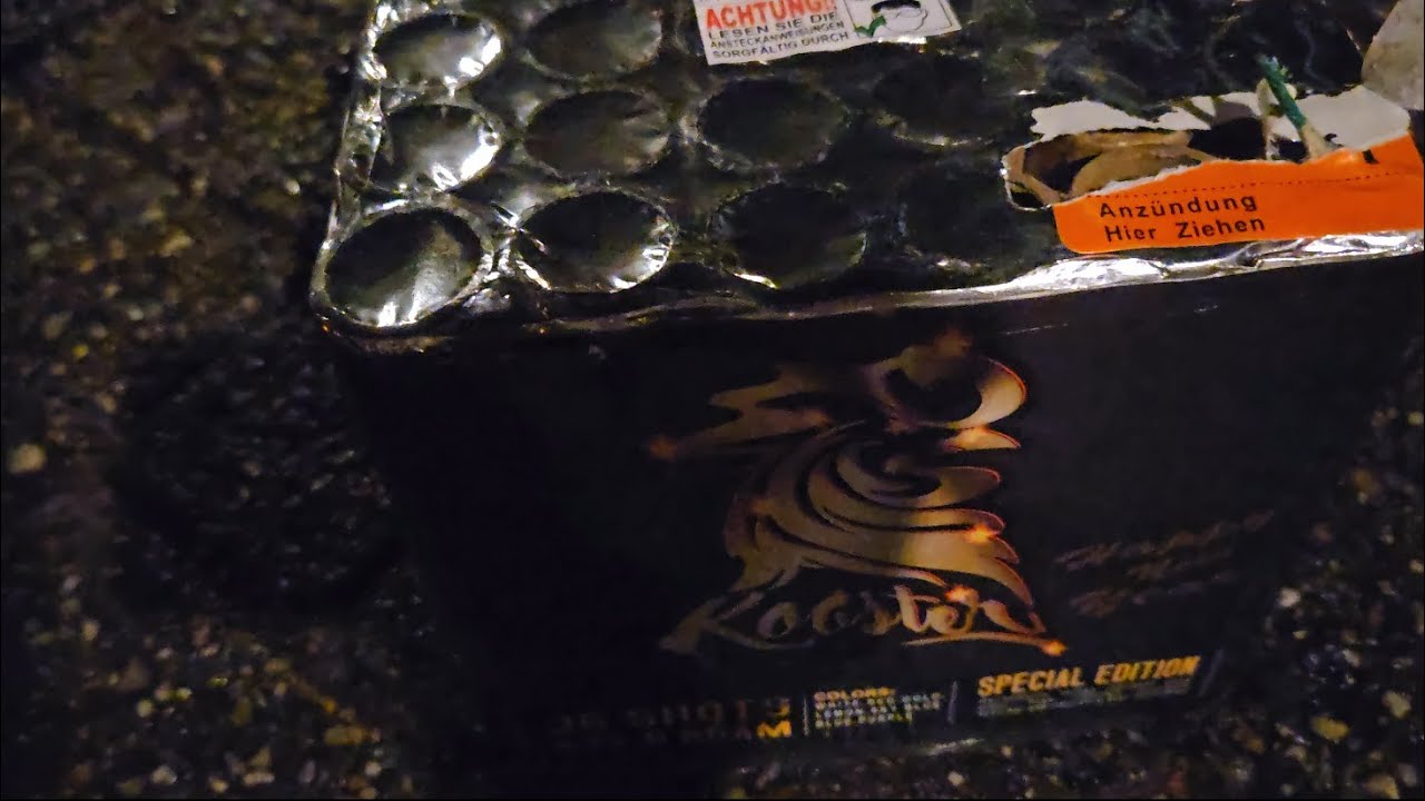 Rooster - China red - Vuurwerk - Oud & Nieuw
