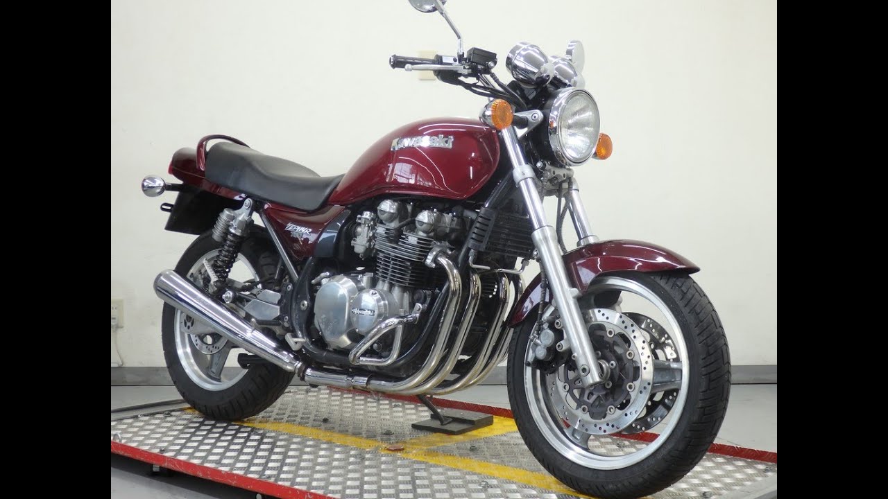 38924 KAWASAKI Zephyr750 Stock Exhaust Sound / Walk Around