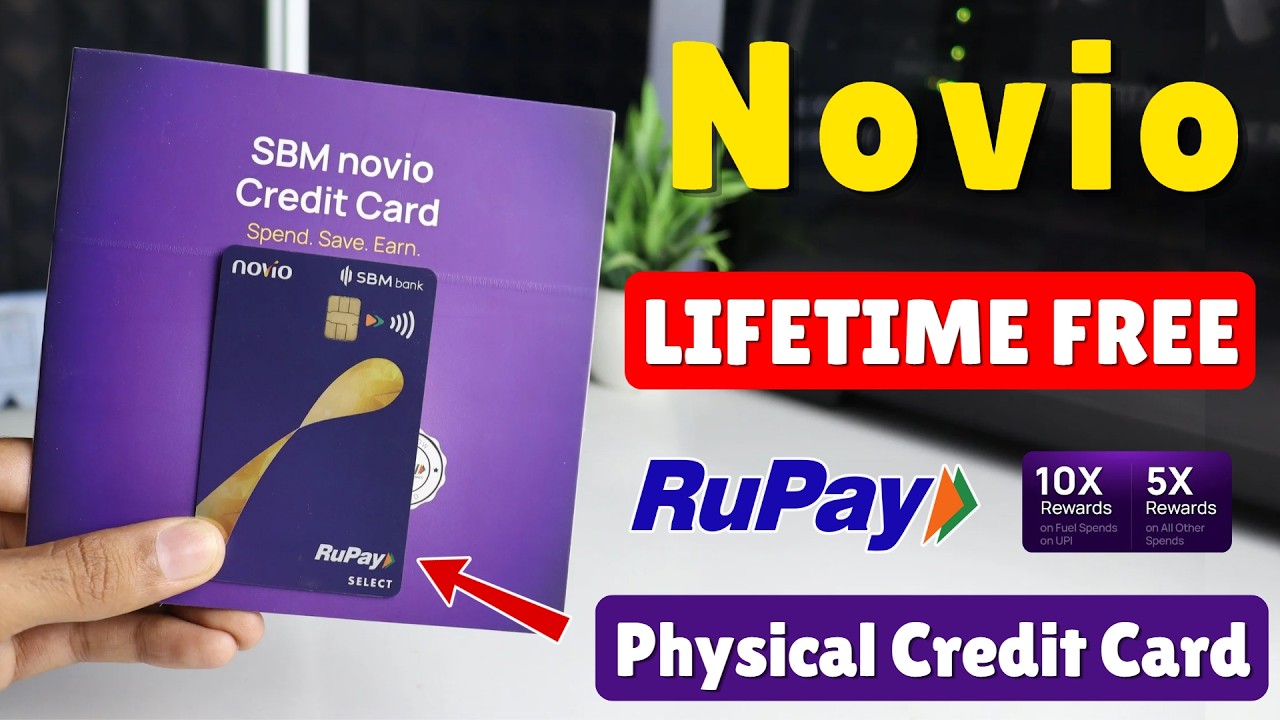 SBM Novio Credit Card Apply 🔥 | SBM Novio Credit Card Unboxing & Activation | Best FD Credit Card 🔥
