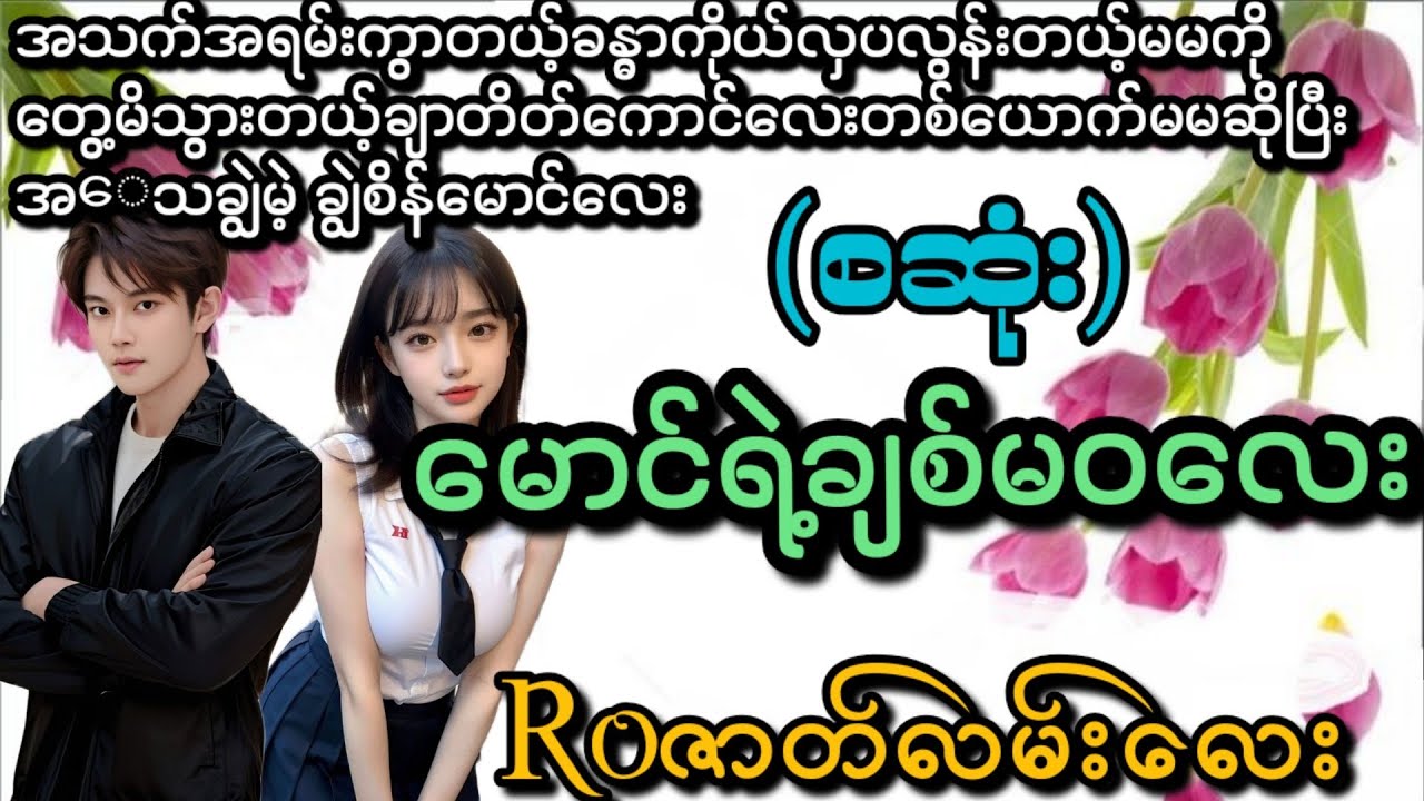 မောင်ရဲ့ချစ်မဝလေး (စဆုံး)#novel #အချစ် #RoRoမည်းမည်းဇာတ်လမ်းလေး