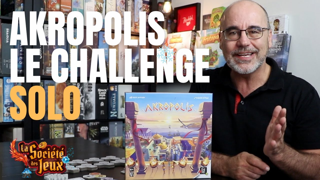 AKROPOLIS : Règles, critique et Challenge SOLO