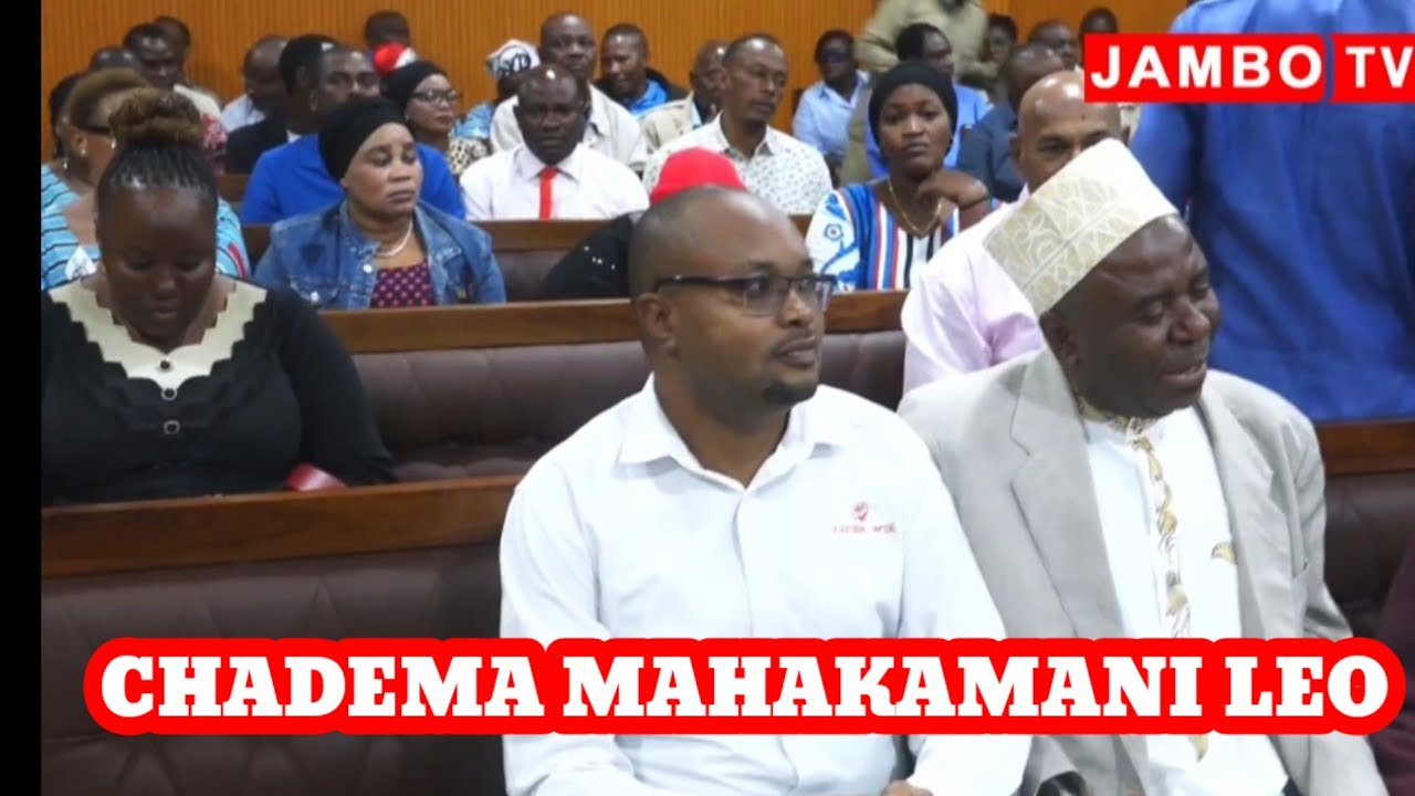HALI ILIVYO MAHAKAMANI DODOMA, CHADEMA WAFURIKA KWA WINGI/ KESI MGAWANYO WA MALI